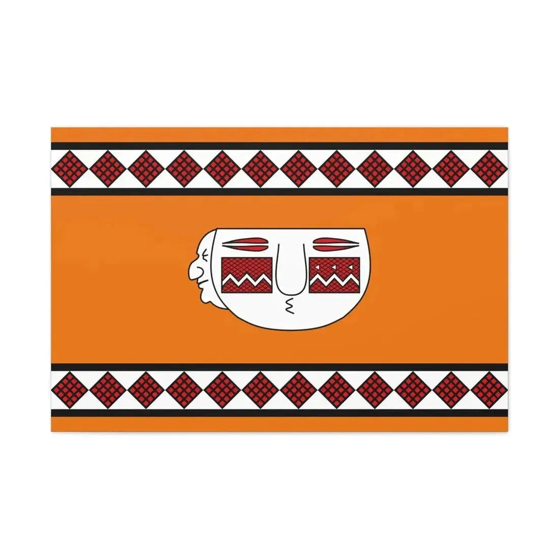 Flag of Lule people - Canvas Wall Art - The Sticker Space
