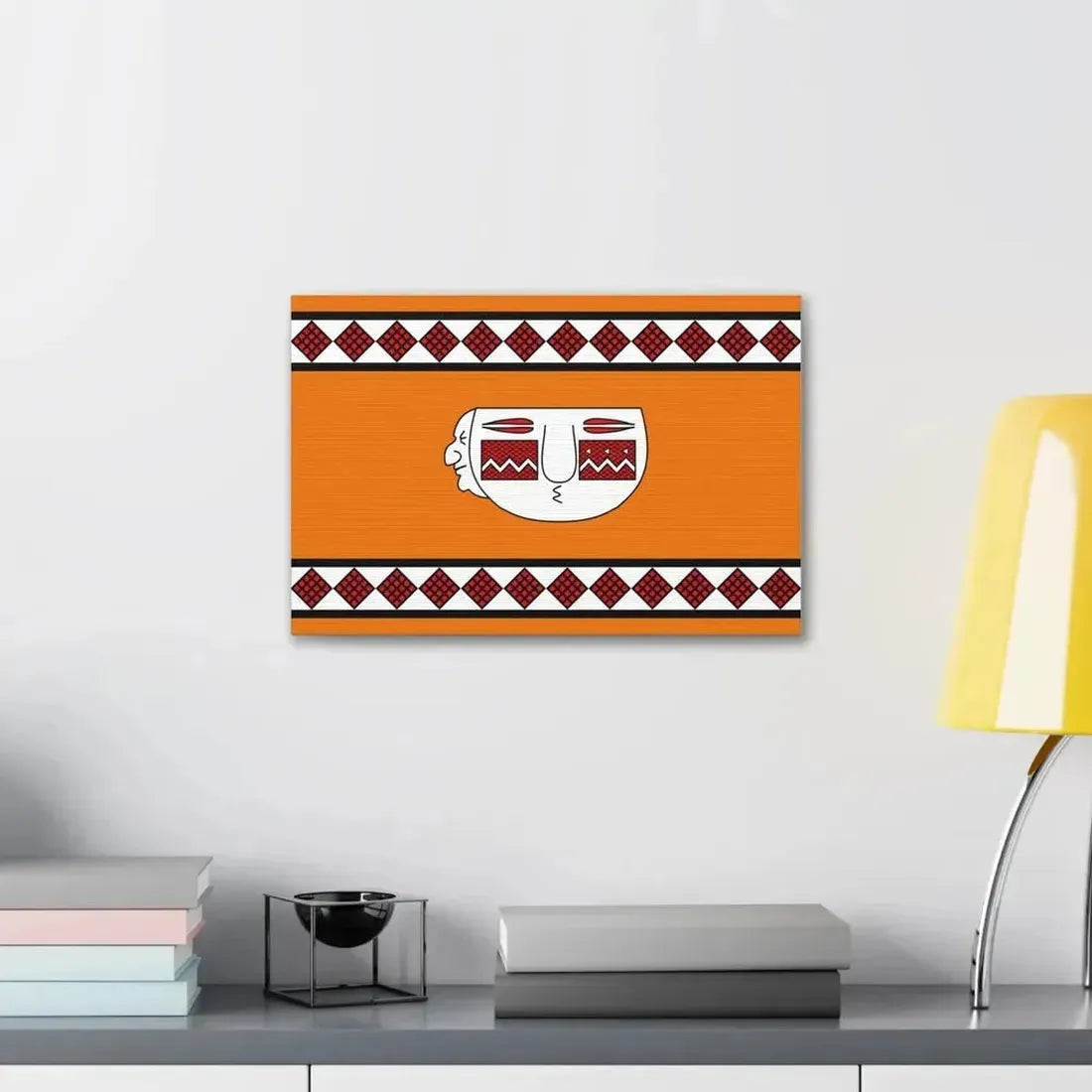 Flag of Lule people - Canvas Wall Art - The Sticker Space