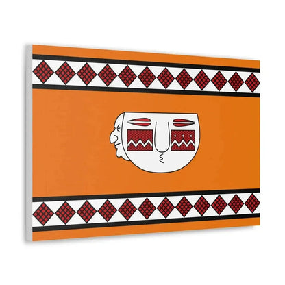 Flag of Lule people - Canvas Wall Art - The Sticker Space