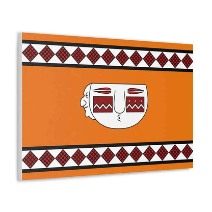 Flag of Lule people - Canvas Wall Art - The Sticker Space