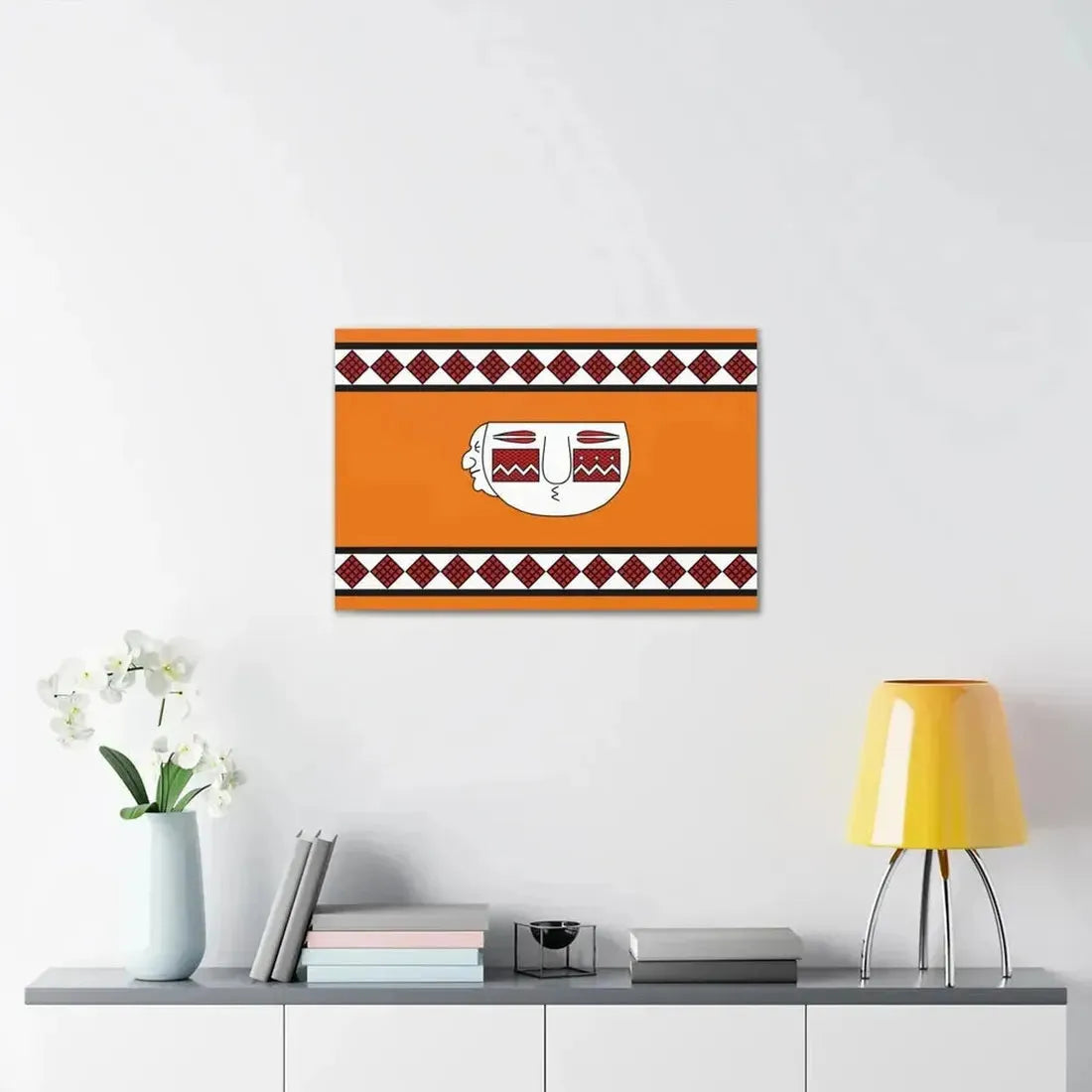 Flag of Lule people - Canvas Wall Art - The Sticker Space