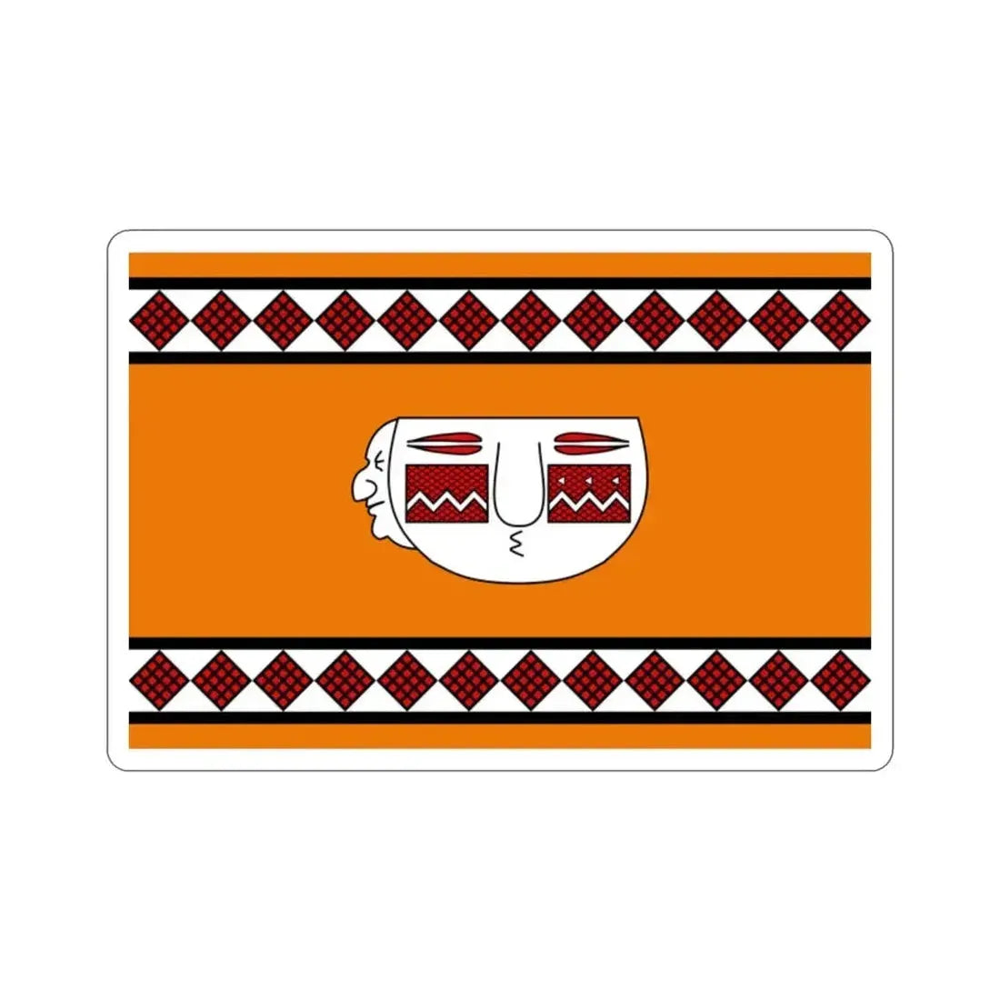 Flag of Lule people STICKER Vinyl Die-Cut Decal 2 Inch - The Sticker Space