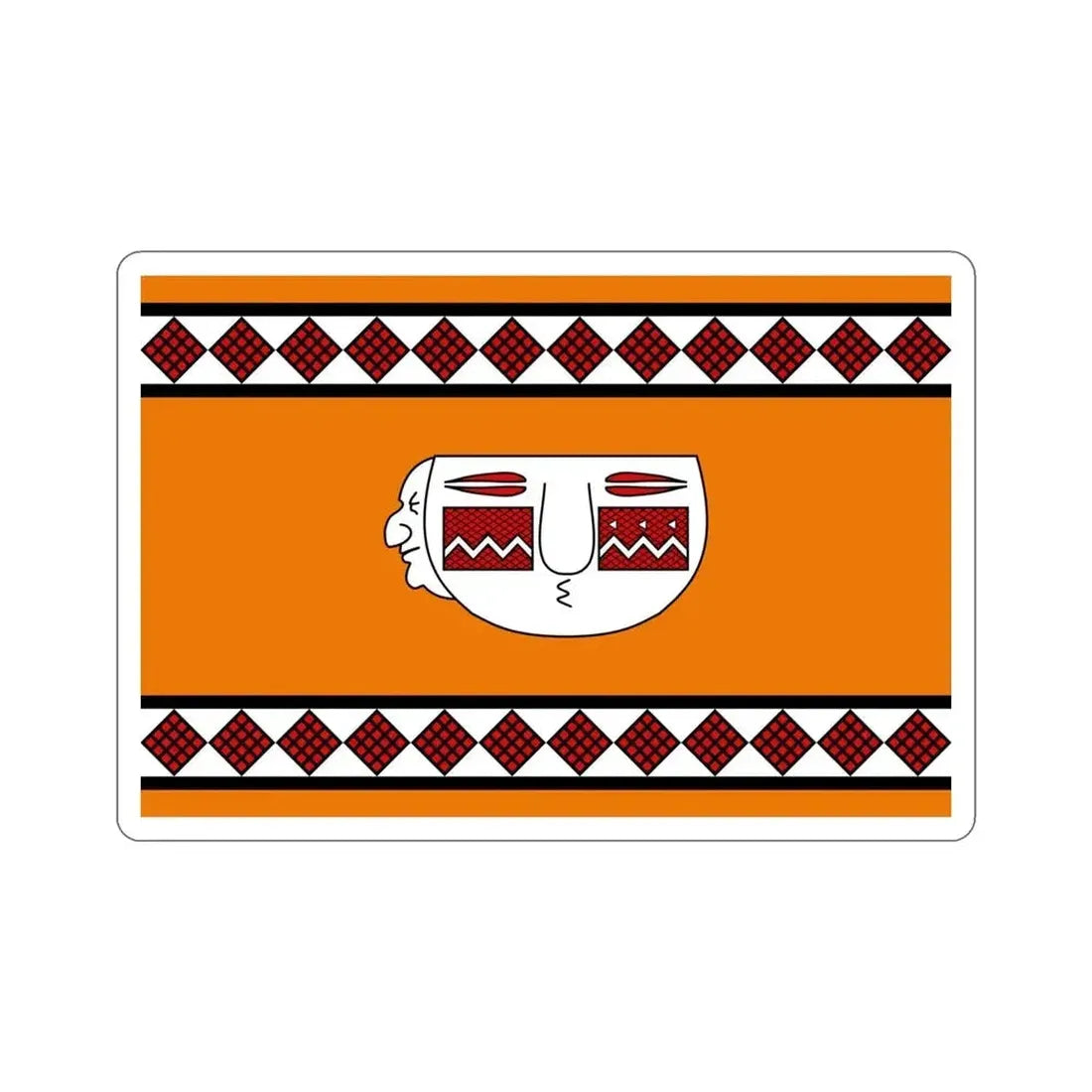 Flag of Lule people STICKER Vinyl Die-Cut Decal 4 Inch - The Sticker Space