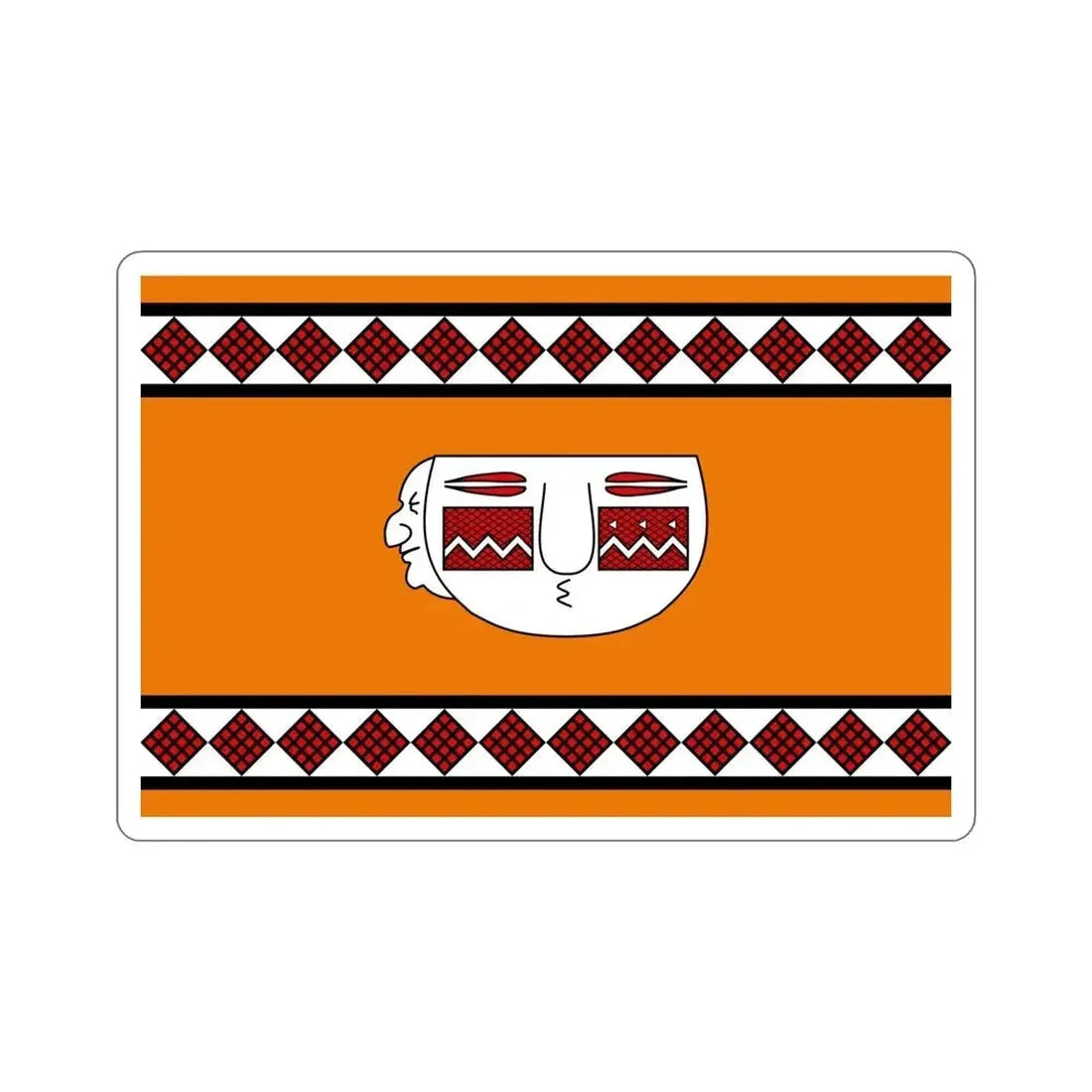 Flag of Lule people STICKER Vinyl Die-Cut Decal 5 Inch - The Sticker Space