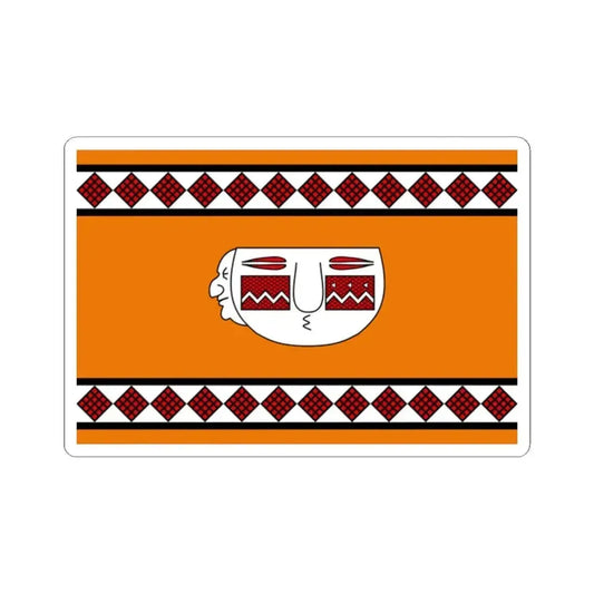 Flag of Lule people - STICKER Vinyl Kiss-Cut Decal 2 Inch White - The Sticker Space