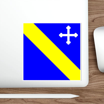 Flag of Lully Switzerland STICKER Vinyl Die-Cut Decal-The Sticker Space