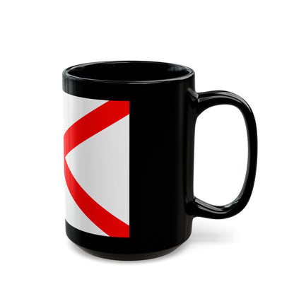 Flag of Luqa Malta - Black Coffee Mug-The Sticker Space