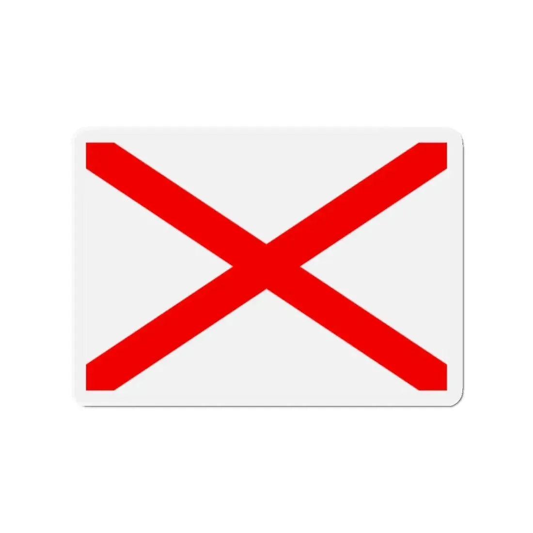 Flag of Luqa Malta - Refrigerator Magnet 2 Inch - The Sticker Space