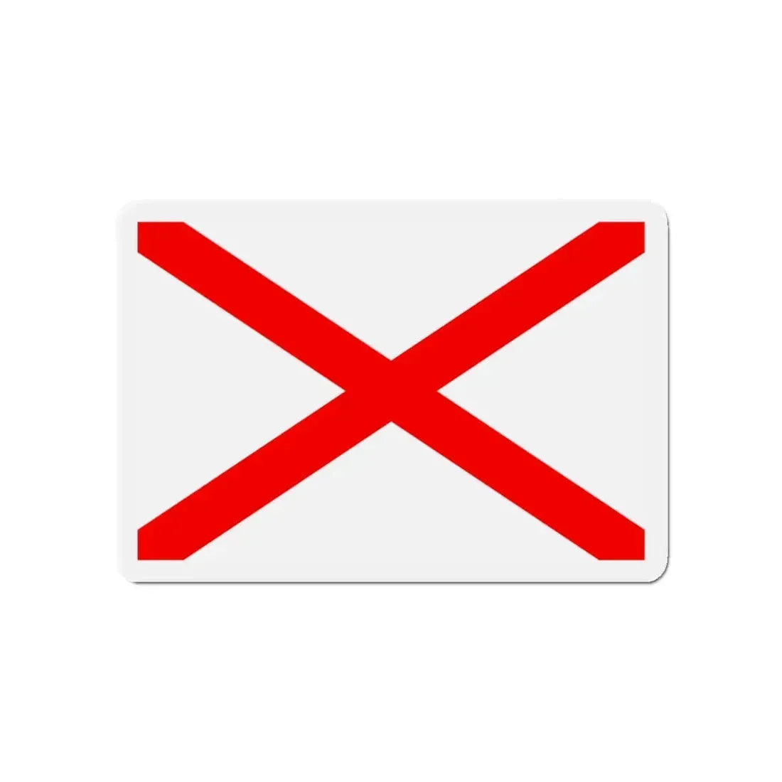 Flag of Luqa Malta - Refrigerator Magnet 4 Inch - The Sticker Space