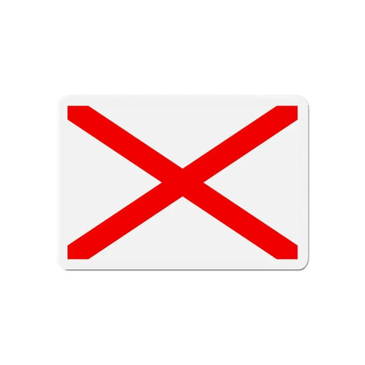 Flag of Luqa Malta - Refrigerator Magnet 6 Inch - The Sticker Space