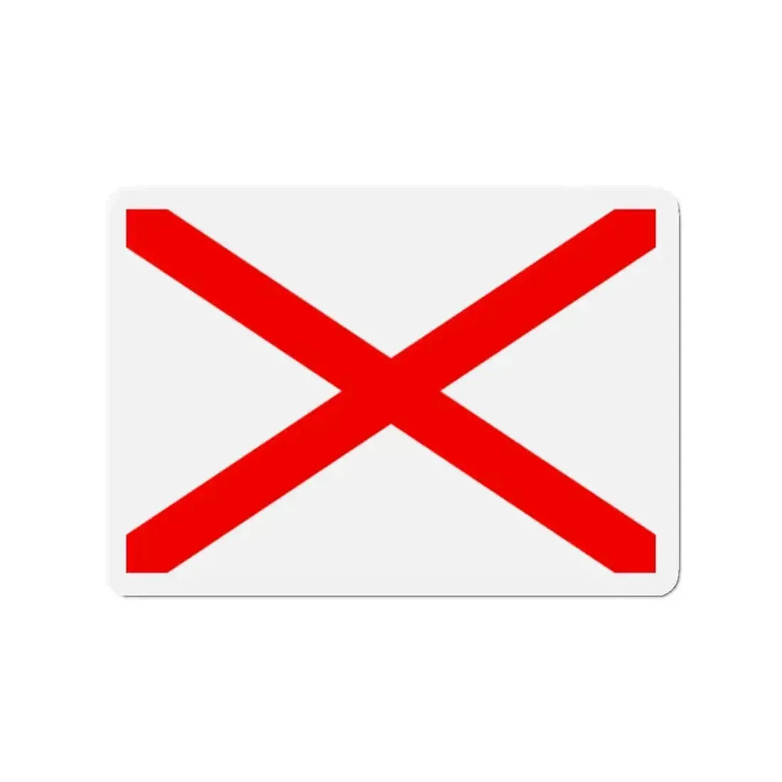 Flag of Luqa Malta - Refrigerator Magnet - The Sticker Space