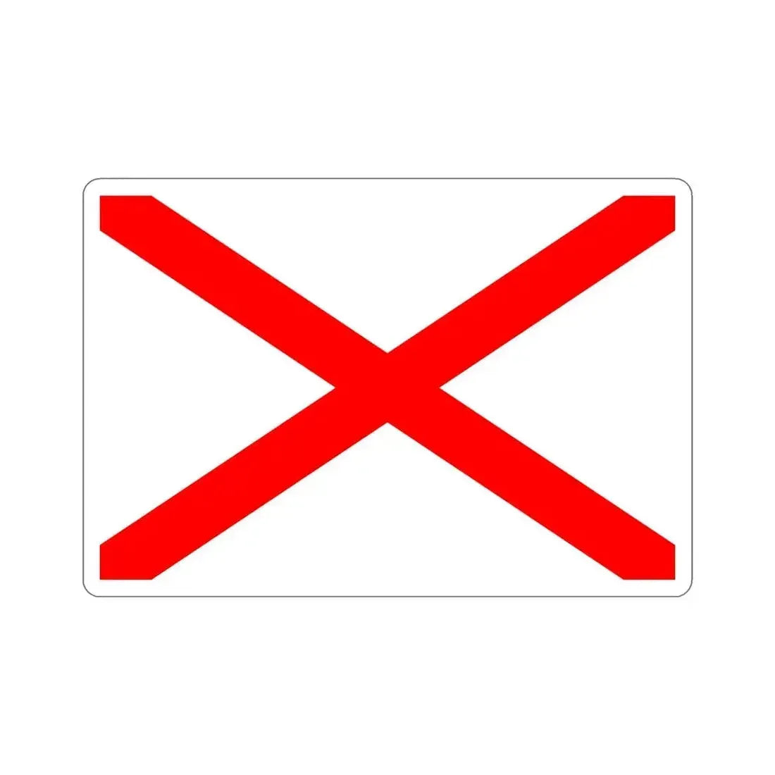 Flag of Luqa Malta STICKER Vinyl Die-Cut Decal 5 Inch - The Sticker Space