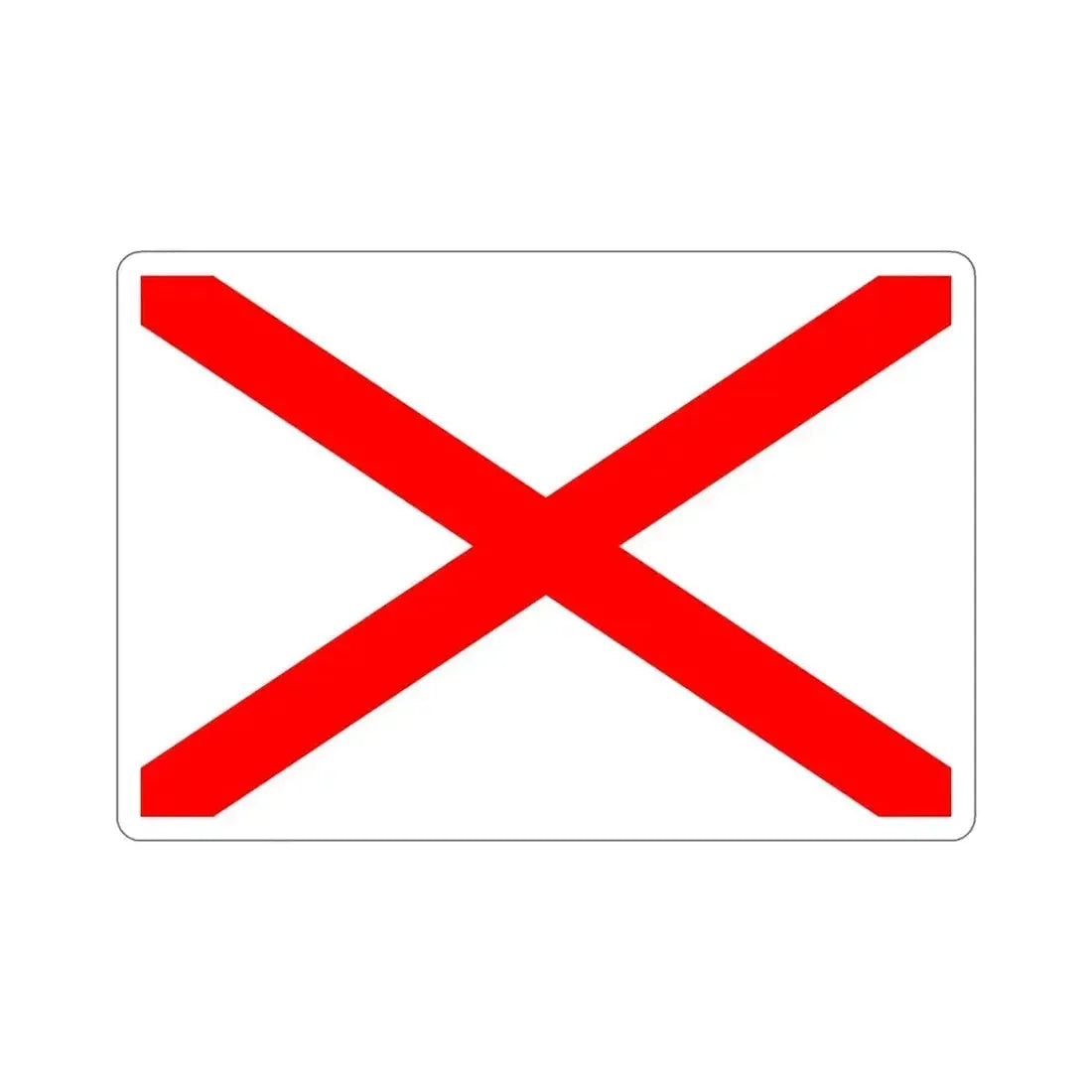 Flag of Luqa Malta STICKER Vinyl Die-Cut Decal 6 Inch - The Sticker Space