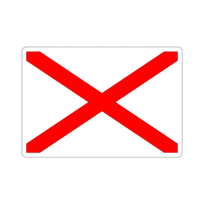 Flag of Luqa Malta STICKER Vinyl Die-Cut Decal - The Sticker Space