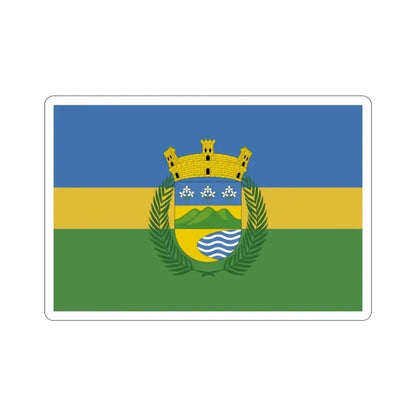 Flag of Luquillo Puerto Rico STICKER Vinyl Die-Cut Decal - The Sticker Space