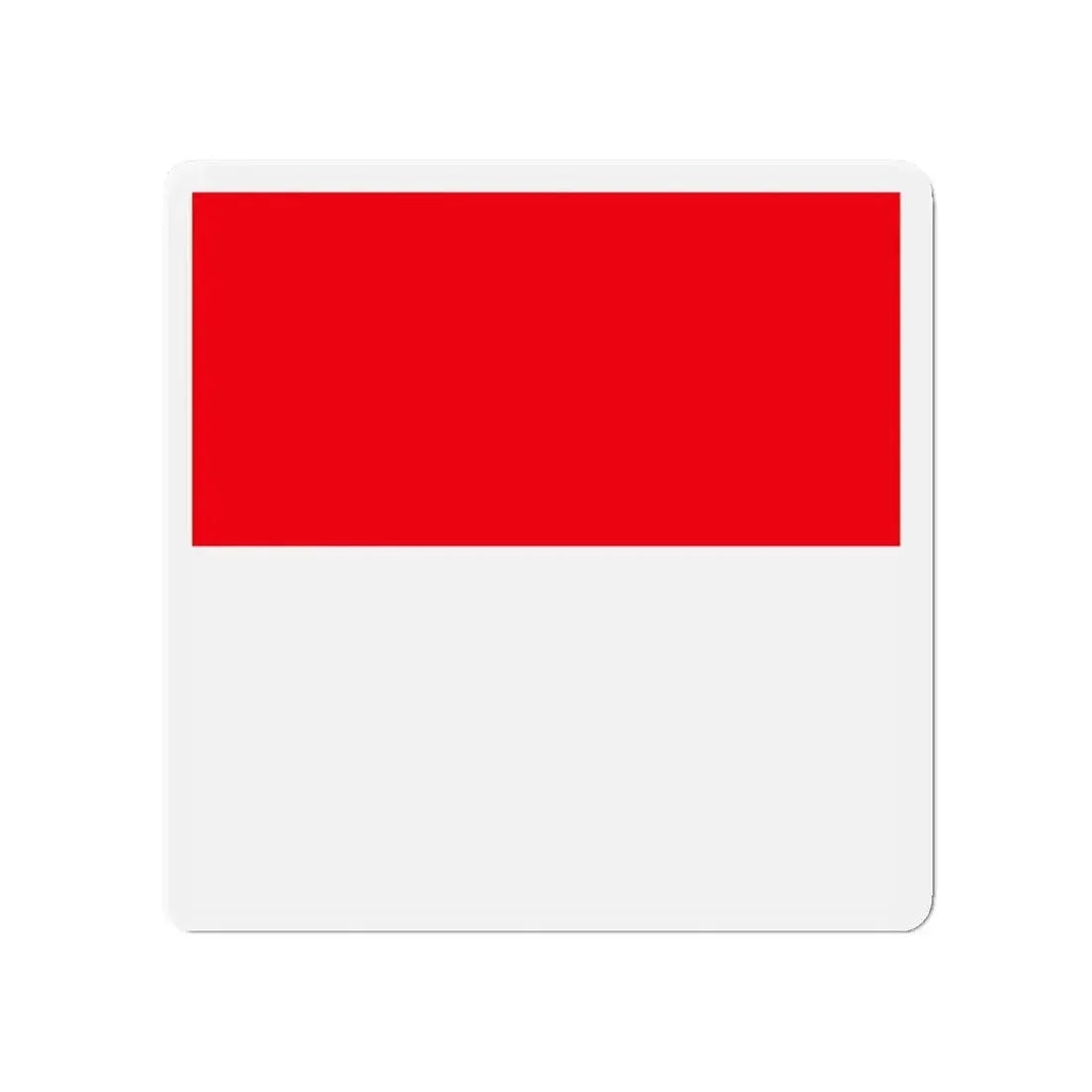 Flag of Lutry Switzerland - Refrigerator Magnet 4 Inch - The Sticker Space