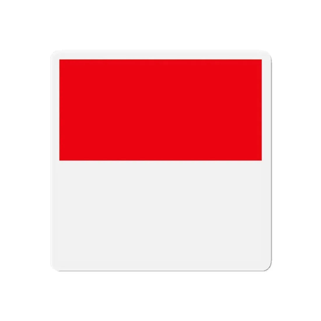 Flag of Lutry Switzerland - Refrigerator Magnet 6 Inch - The Sticker Space