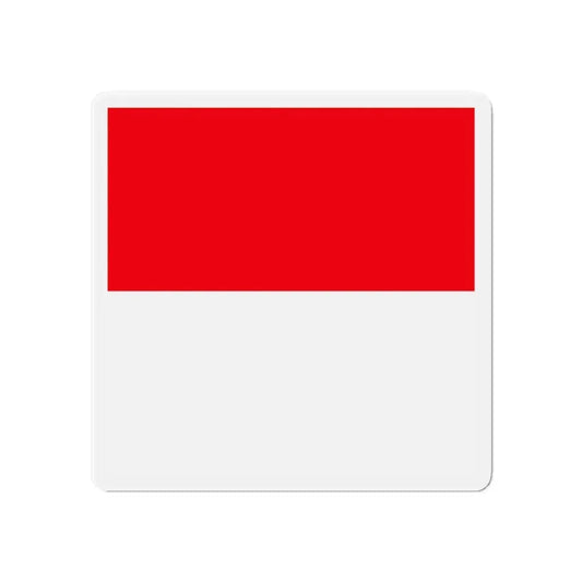 Flag of Lutry Switzerland - Refrigerator Magnet 6 Inch - The Sticker Space