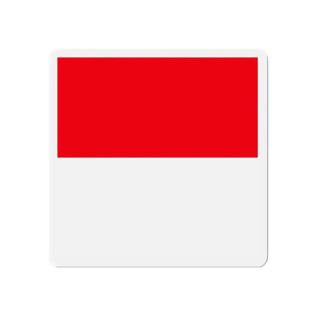 Flag of Lutry Switzerland - Refrigerator Magnet - The Sticker Space