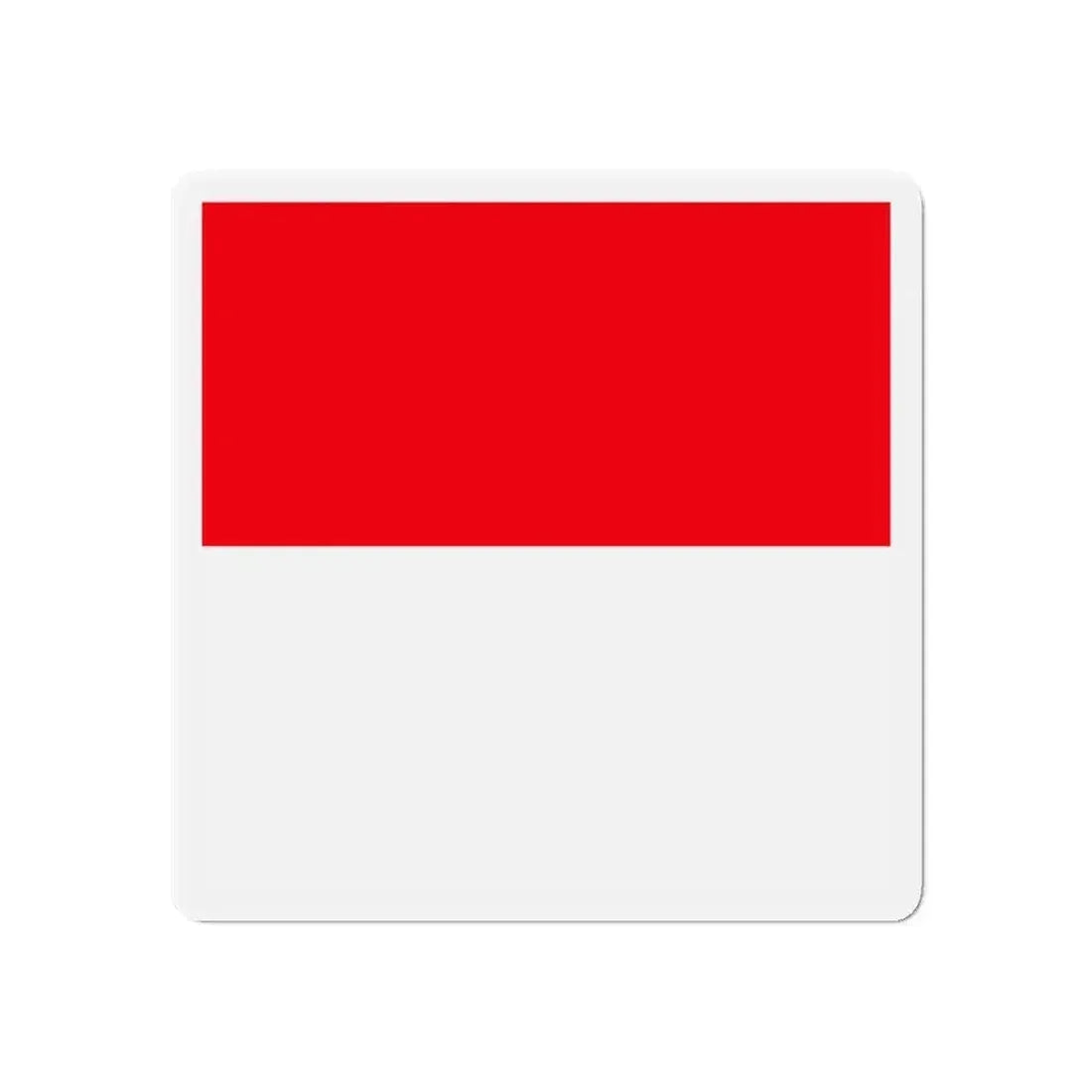 Flag of Lutry Switzerland - Refrigerator Magnet - The Sticker Space