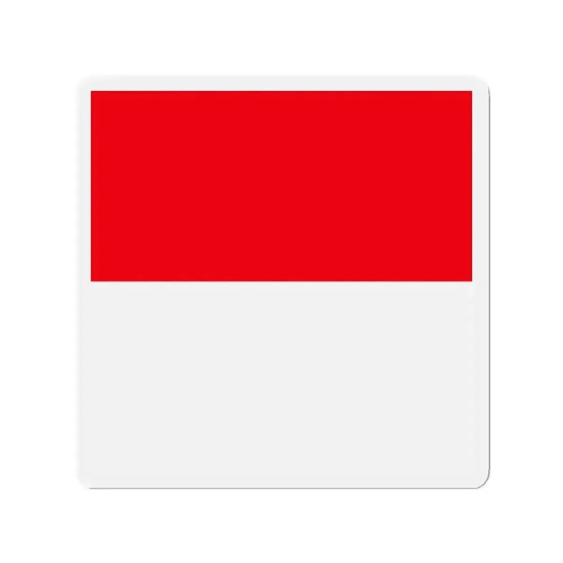 Flag of Lutry Switzerland - Refrigerator Magnet - The Sticker Space