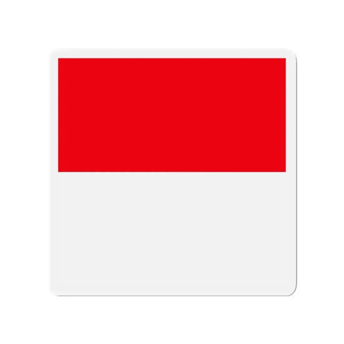 Flag of Lutry Switzerland - Refrigerator Magnet - The Sticker Space