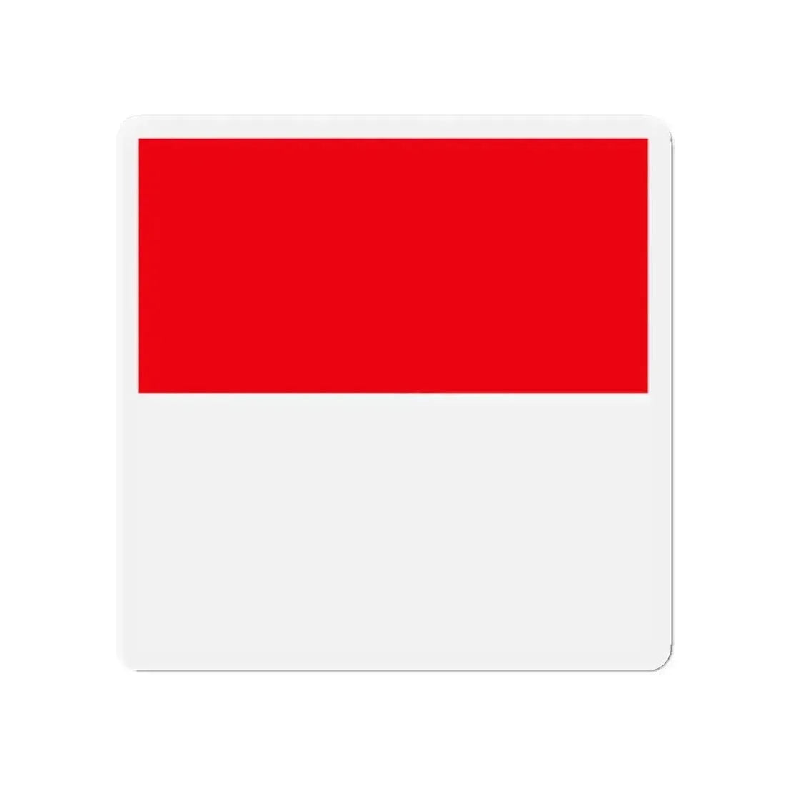 Flag of Lutry Switzerland - Refrigerator Magnet - The Sticker Space