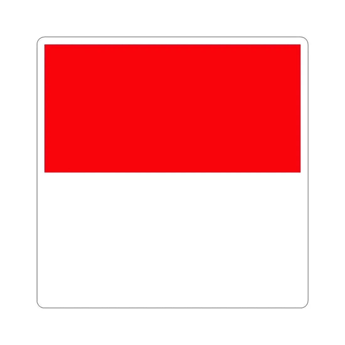 Flag of Lutry Switzerland STICKER Vinyl Die-Cut Decal 3 Inch - The Sticker Space