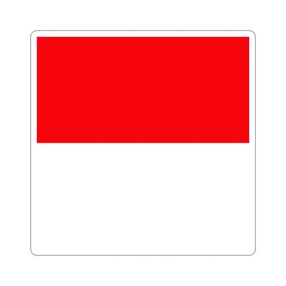Flag of Lutry Switzerland STICKER Vinyl Die-Cut Decal 3 Inch - The Sticker Space