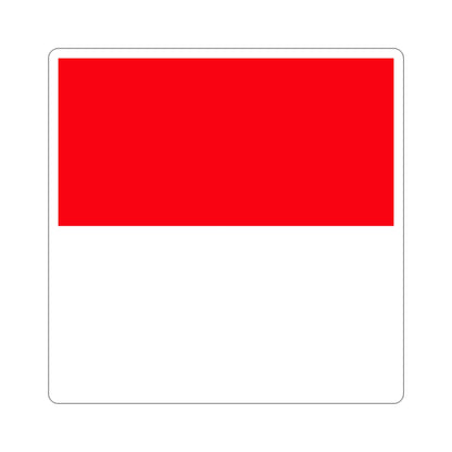 Flag of Lutry Switzerland STICKER Vinyl Die-Cut Decal-4 Inch-The Sticker Space