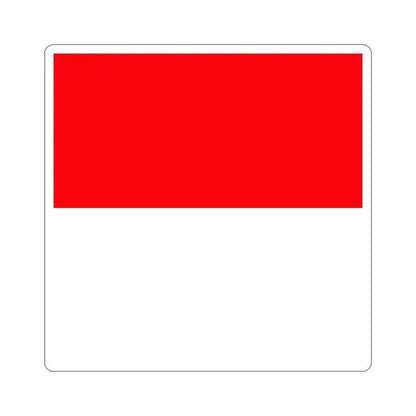 Flag of Lutry Switzerland STICKER Vinyl Die-Cut Decal 4 Inch - The Sticker Space