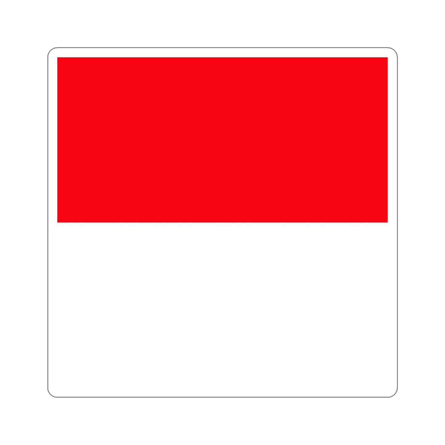 Flag of Lutry Switzerland STICKER Vinyl Die-Cut Decal-5 Inch-The Sticker Space