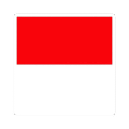 Flag of Lutry Switzerland STICKER Vinyl Die-Cut Decal 5 Inch - The Sticker Space