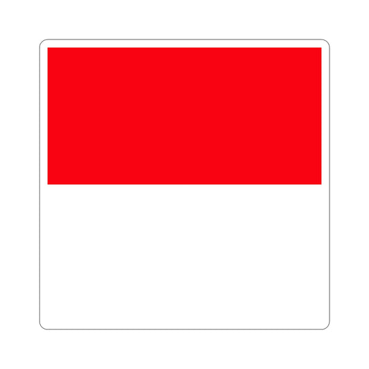 Flag of Lutry Switzerland STICKER Vinyl Die-Cut Decal-6 Inch-The Sticker Space