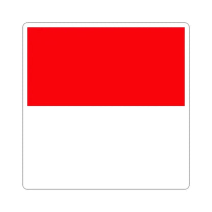 Flag of Lutry Switzerland STICKER Vinyl Die-Cut Decal 6 Inch - The Sticker Space