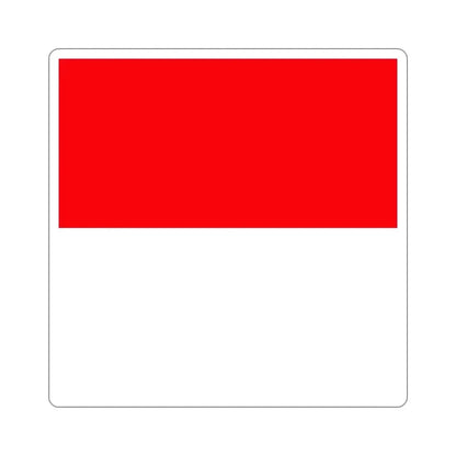 Flag of Lutry Switzerland STICKER Vinyl Die-Cut Decal - The Sticker Space