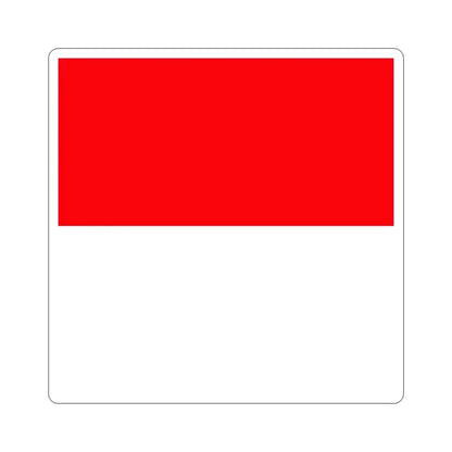 Flag of Lutry Switzerland STICKER Vinyl Die-Cut Decal - The Sticker Space
