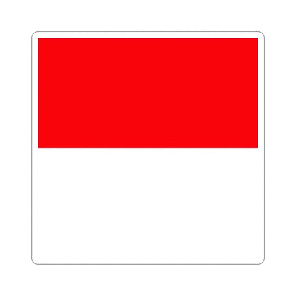 Flag of Lutry Switzerland STICKER Vinyl Die-Cut Decal - The Sticker Space