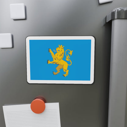 Flag of Lviv Oblast Ukraine - Die-Cut Magnet-The Sticker Space