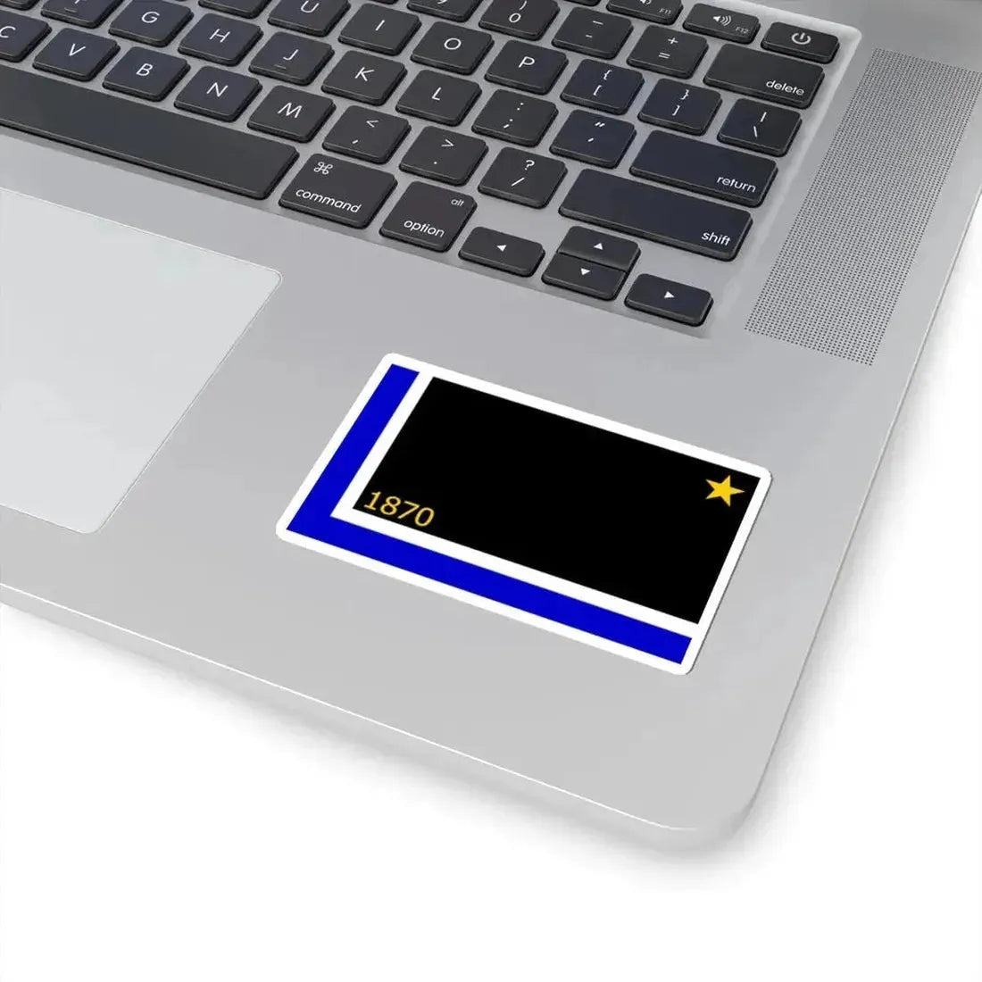 Flag of Lyle Minnesota (United States) STICKER Vinyl Kiss-Cut Decal - The Sticker Space