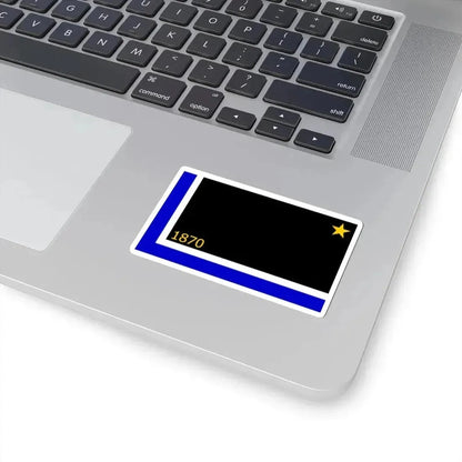 Flag of Lyle Minnesota (United States) STICKER Vinyl Kiss-Cut Decal - The Sticker Space