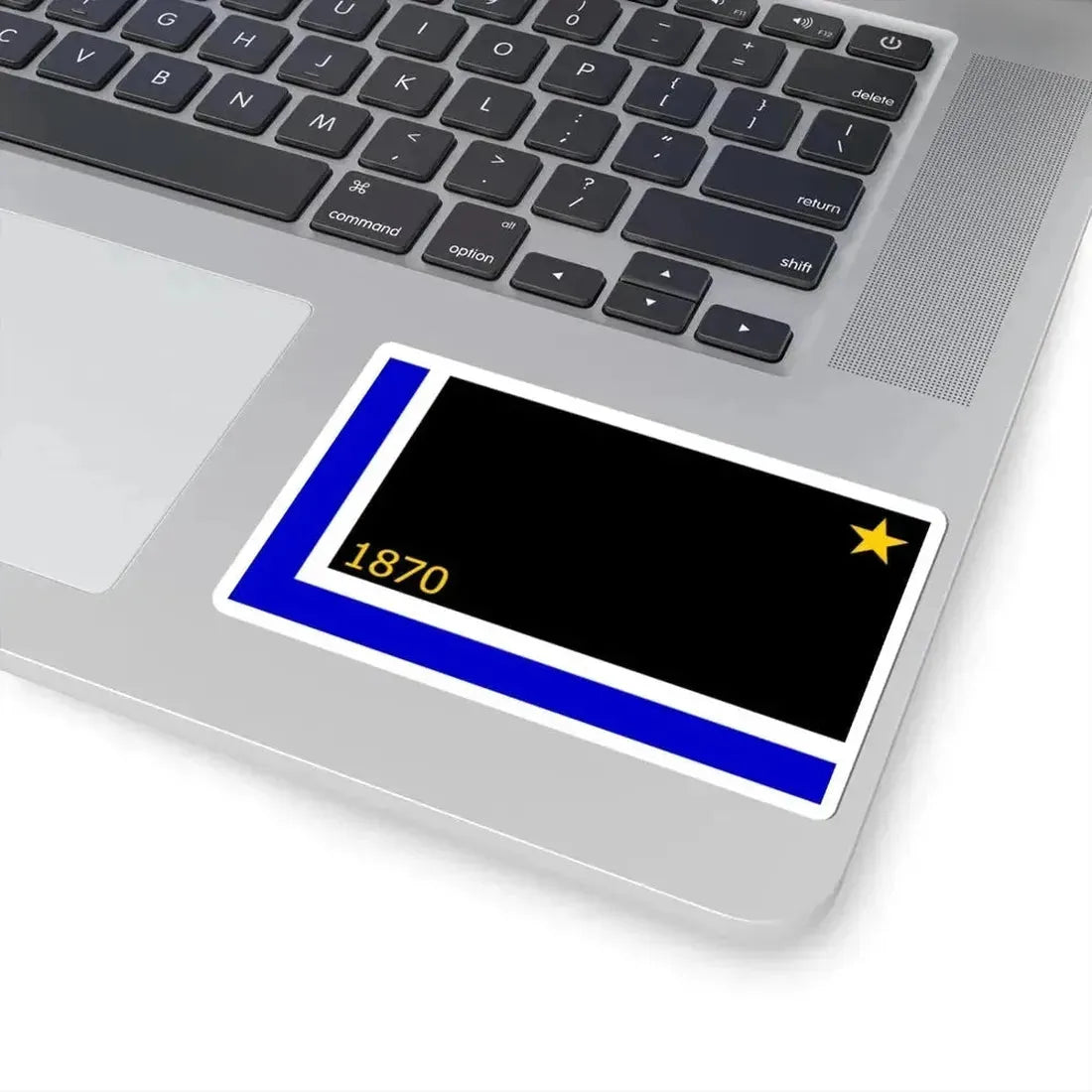 Flag of Lyle Minnesota (United States) STICKER Vinyl Kiss-Cut Decal - The Sticker Space