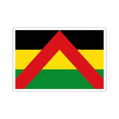 Flag of Maarkedal (Belgium) STICKER Vinyl Kiss-Cut Decal 4 Inch White - The Sticker Space