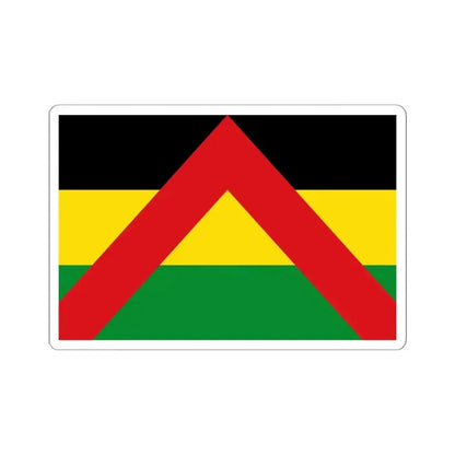 Flag of Maarkedal (Belgium) STICKER Vinyl Kiss-Cut Decal 6 Inch White - The Sticker Space