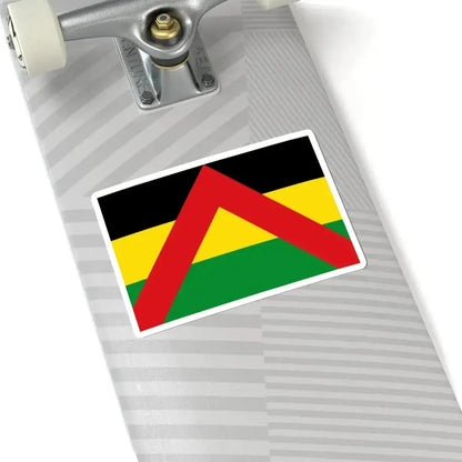 Flag of Maarkedal (Belgium) STICKER Vinyl Kiss-Cut Decal - The Sticker Space