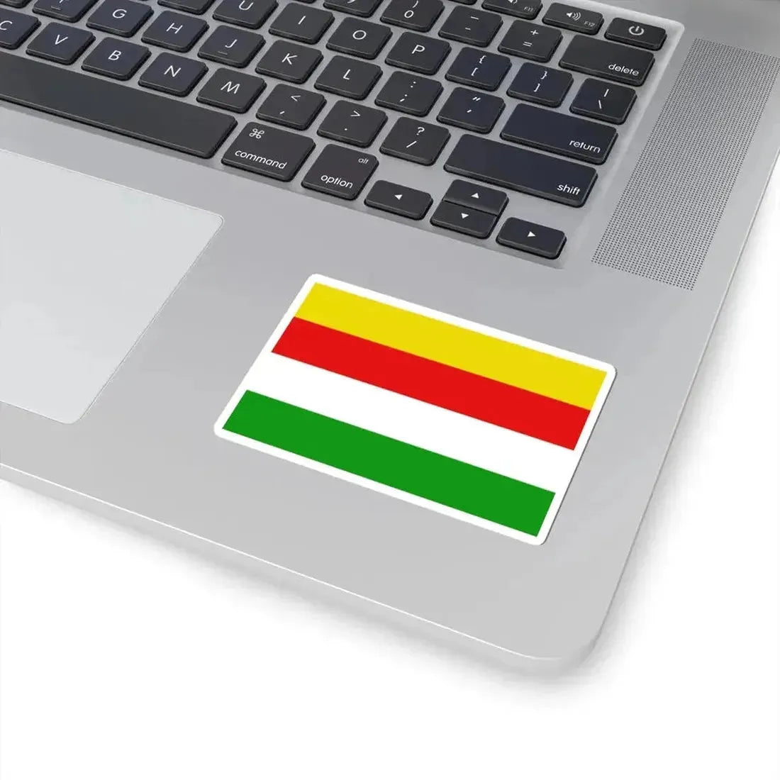 Flag of Maaseik (Belgium) STICKER Vinyl Kiss-Cut Decal - The Sticker Space
