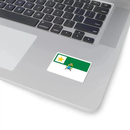 Flag of Macas Ecuador (Ecuador) STICKER Vinyl Kiss-Cut Decal - The Sticker Space