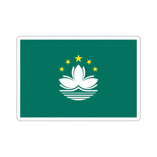 Flag of Macau STICKER Vinyl Die-Cut Decal 6 Inch - The Sticker Space