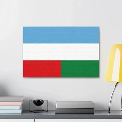 Flag of Machala Ecuador - Canvas Wall Art - The Sticker Space