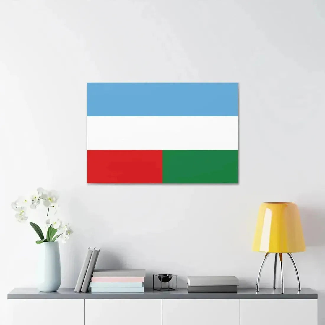 Flag of Machala Ecuador - Canvas Wall Art - The Sticker Space